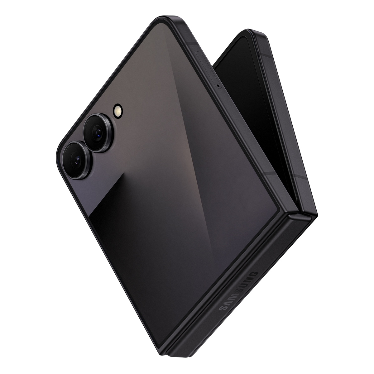 Bild von Samsung Galaxy Z Flip7 512GB Jetblack EU 17,41cm (6,9") OLED Display, Android 16, Dual-Kamera, Faltbar