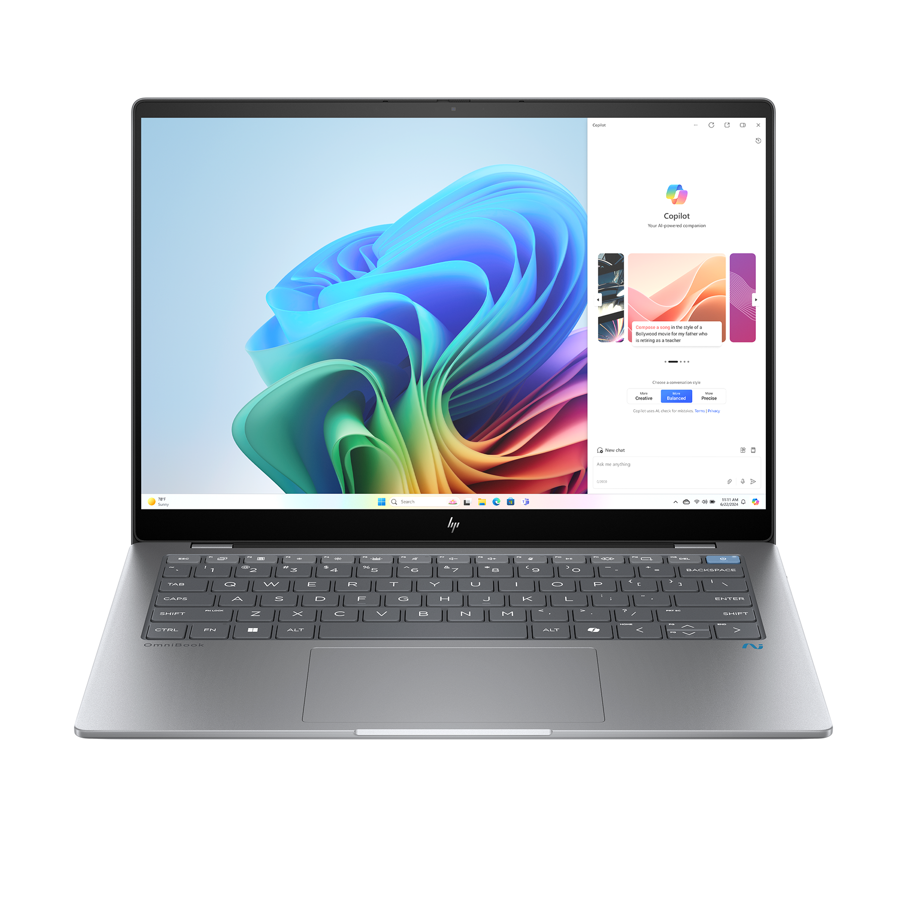 Bild von HP OmniBook X AI PC 14-fe0165ng 14