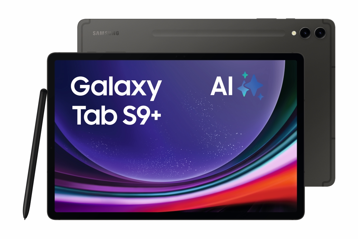 Bild von Samsung X810N Galaxy Tab S9+ Wi-Fi 512 GB (Grau) 12,4" WQXGA+ Display / Octa-Cora / 12GB RAM / 512GB Speicher / Android 13.0