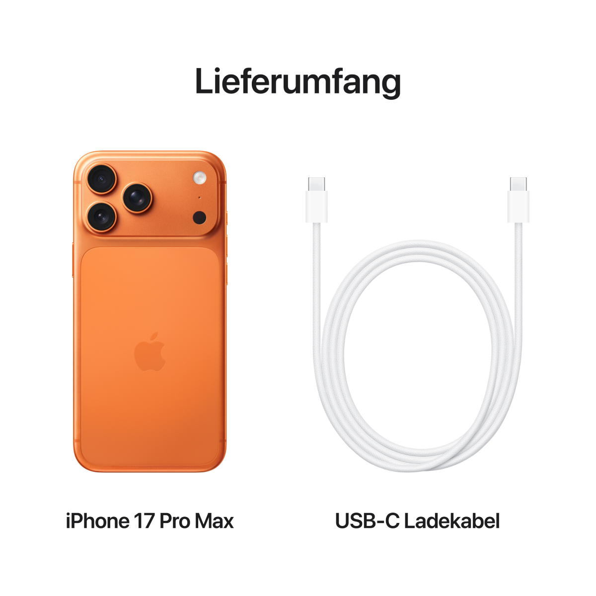 Bild von iPhone 17 Pro Max 512GB Cosmic Orange