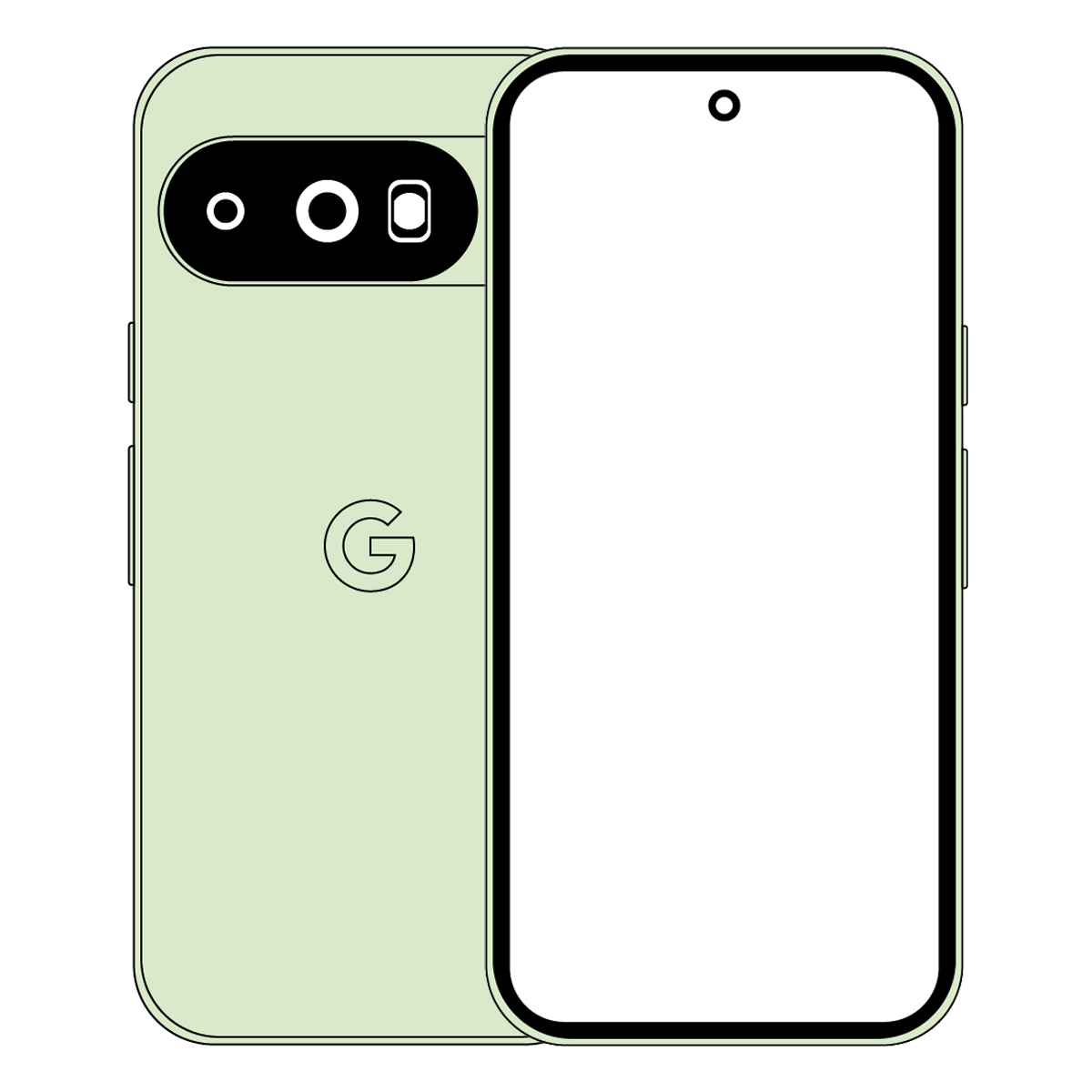 Bild von Google Pixel 10 Pro 256GB Jade 16,1cm (6,3") LTPO-OLED Display, Android 16 / Pixel UI, 50MP Triple-Kamera