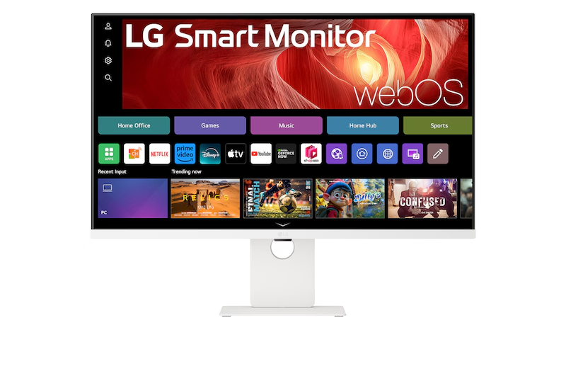 Bild von LG 37U730SA-W.AEU Smart Monitor - 4K UHD, AirPlay 2 Bluetooth, USB-C (PD 65 W), Screen Share