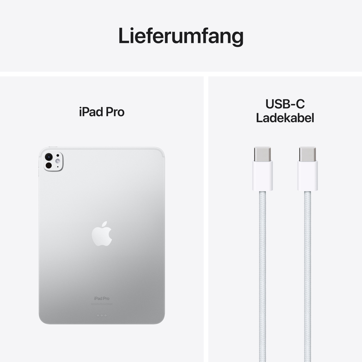 Bild von Apple iPad Pro 11 Cellular 256GB Silber M5