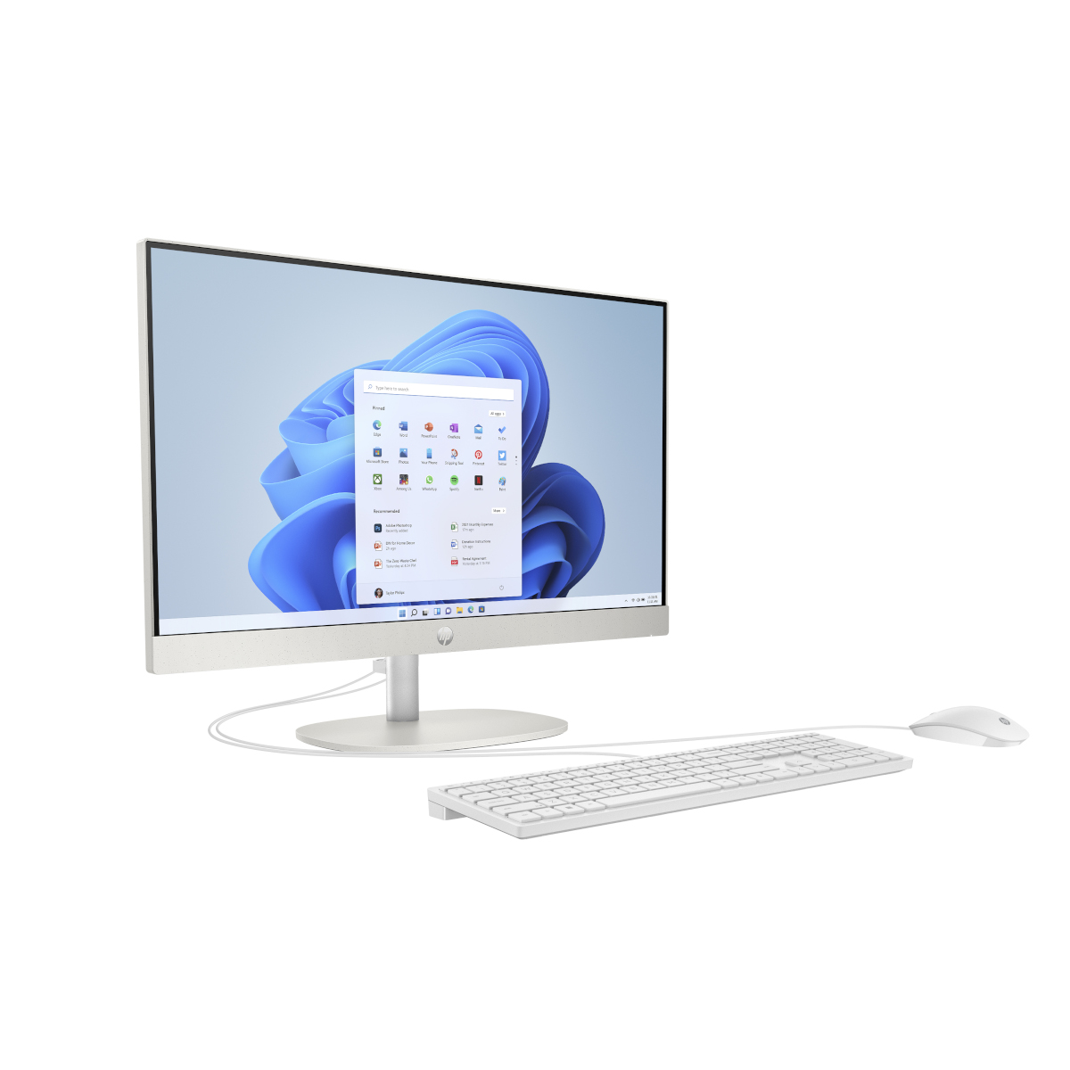 Bild von HP All-in-One PC 27-cr0109ng [68,5cm (27") FHD-Display, Intel i3-N300, 8GB RAM, 512GB SSD, Intel UHD-Grafik, DOS]