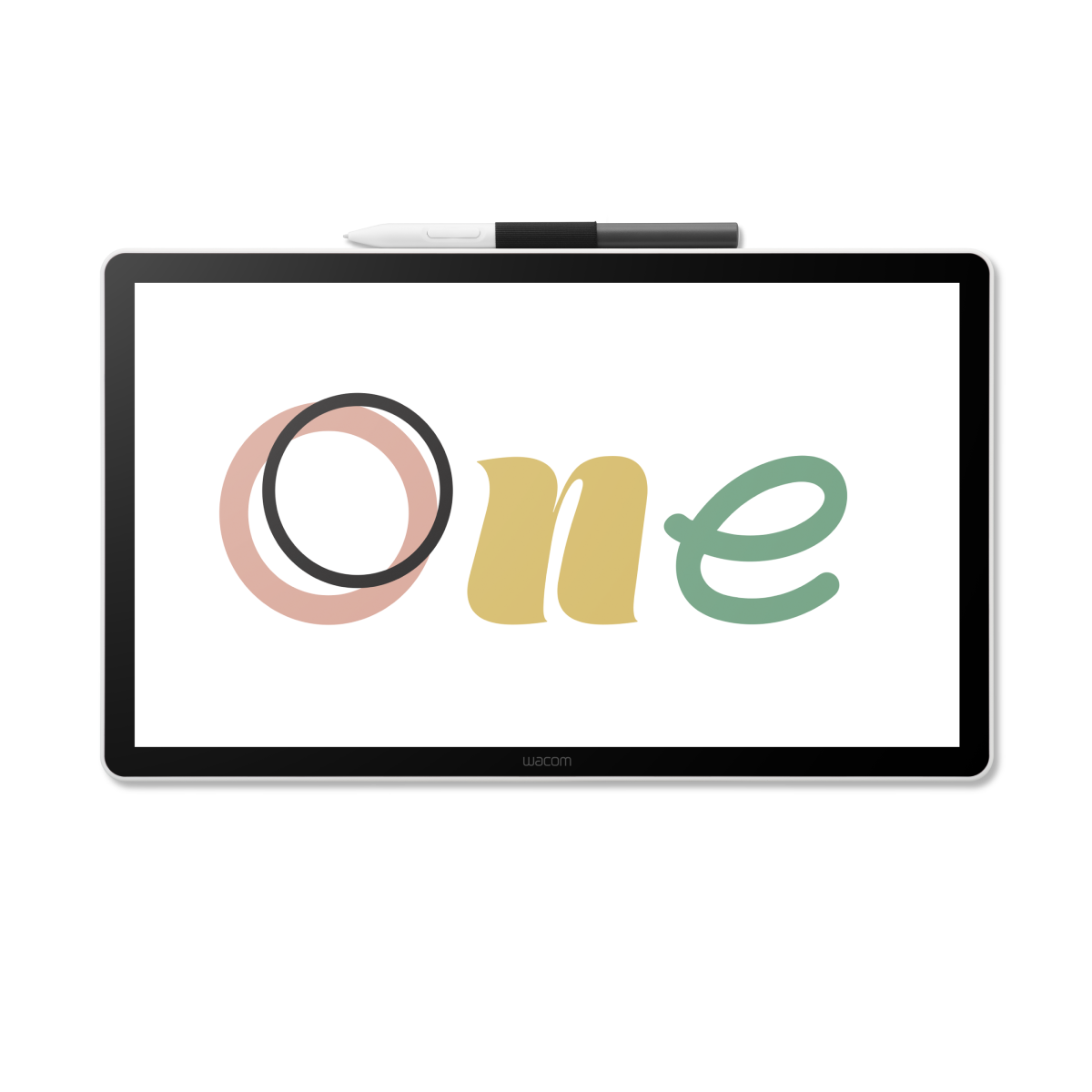 Bild von Wacom One Digitalisierer 14-Zoll-LCD-Display Reaktionsschnelle Touch-Technologie, 4096 Druckempfindlichkeitsstufen