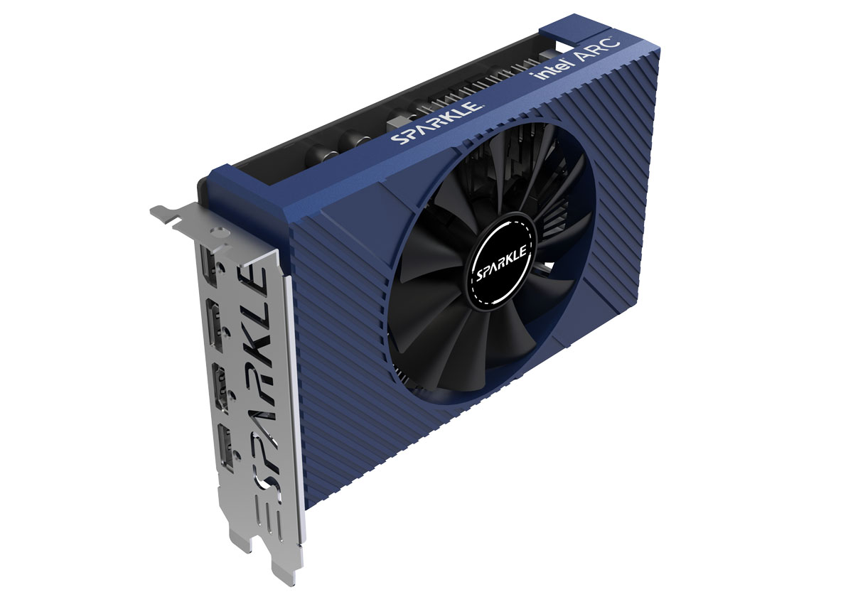 Bild von Sparkle Intel Arc A380 ELF 6GB OC Grafikkarte