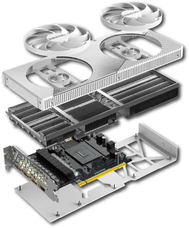 Bild von INNO3D GeForce RTX 5070 TWIN X2 OC WHITE - 12GB GDDR7, HDMI, 3x DP