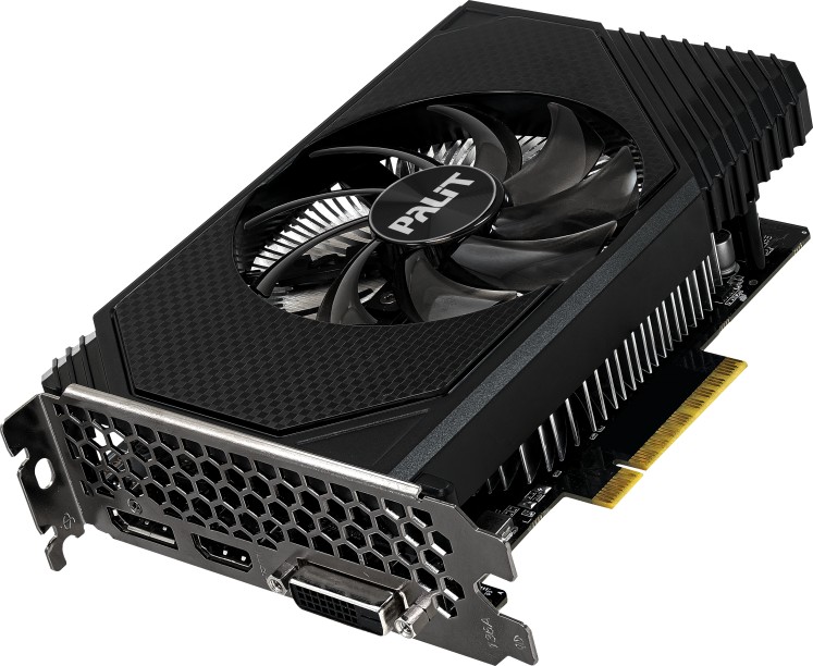 Bild von Palit GeForce RTX 3050 StormX Grafikkarte - 8GB DDR6, 3x DisplayPort/1x HDMI