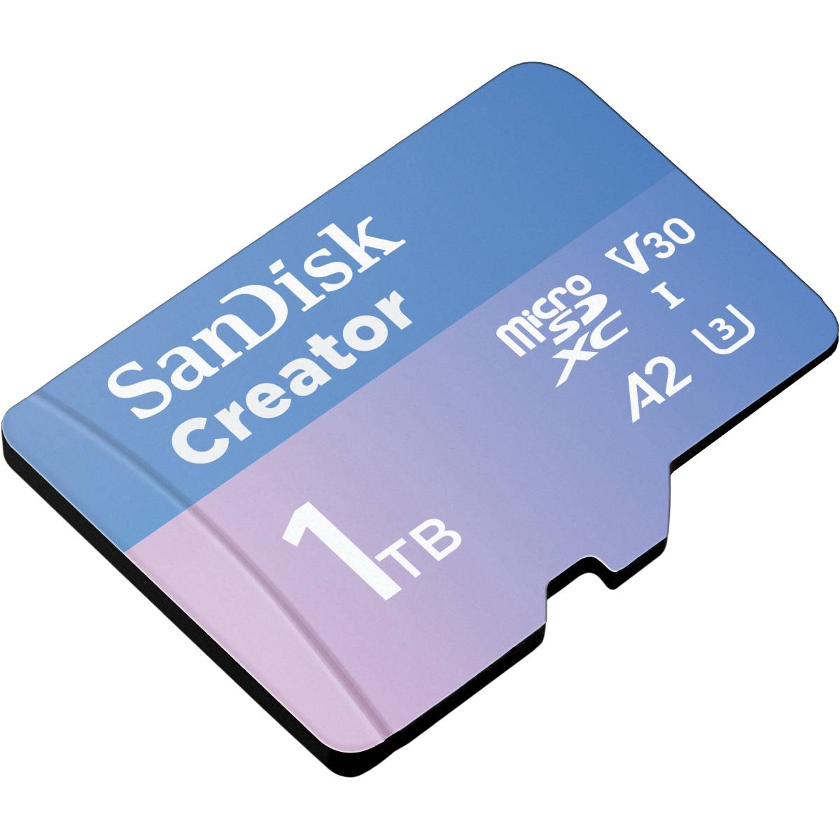Bild von SanDisk Creator MicroSD-Speicherkarte 1TB Hohe Übertragungsgeschwindigkeiten von bis zu 190 MB/s