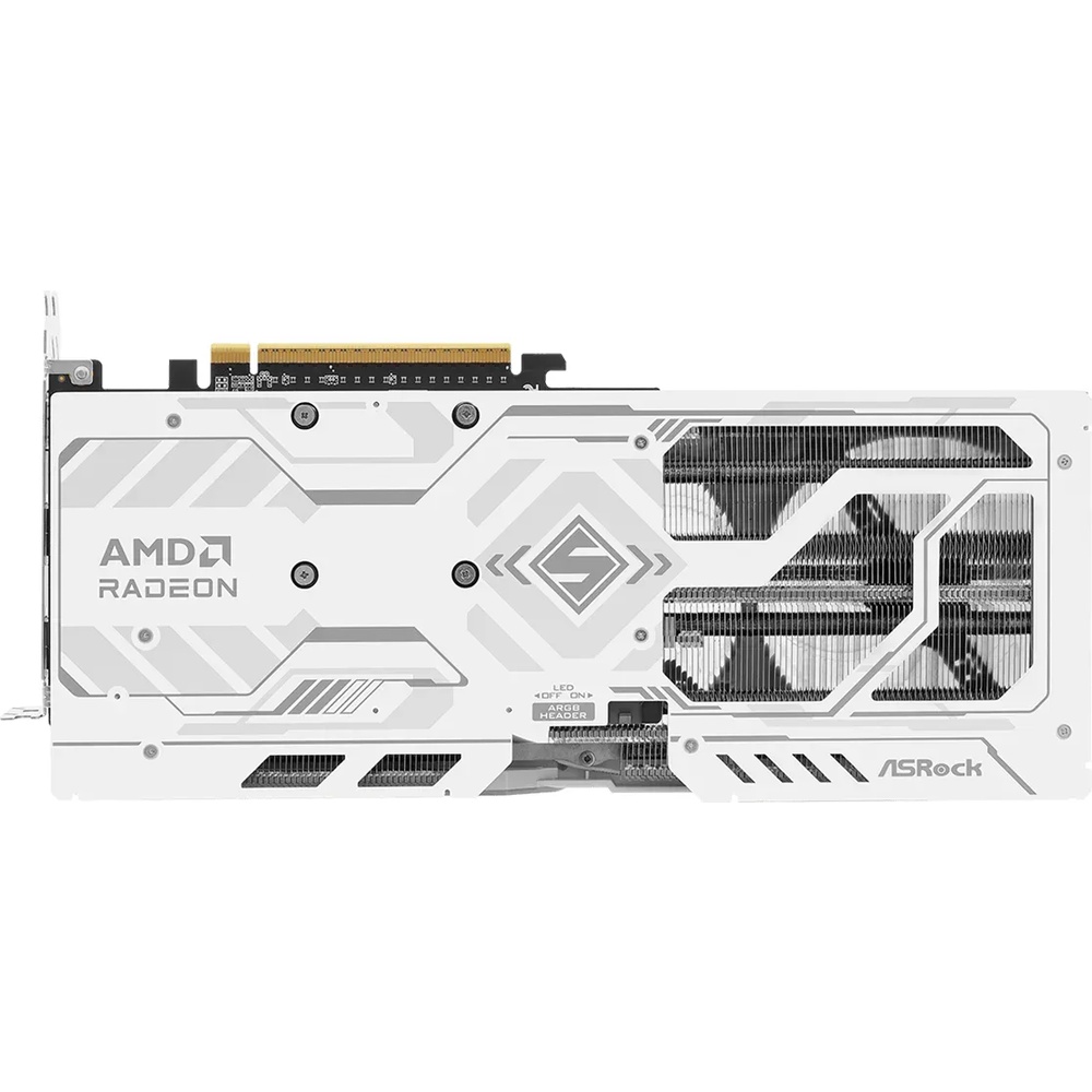 Bild von ASRock Radeon RX 9060 XT 16GB Steel Legend OC Grafikkarte - 16GB GDDR6, 2x HDMI, 2x DP