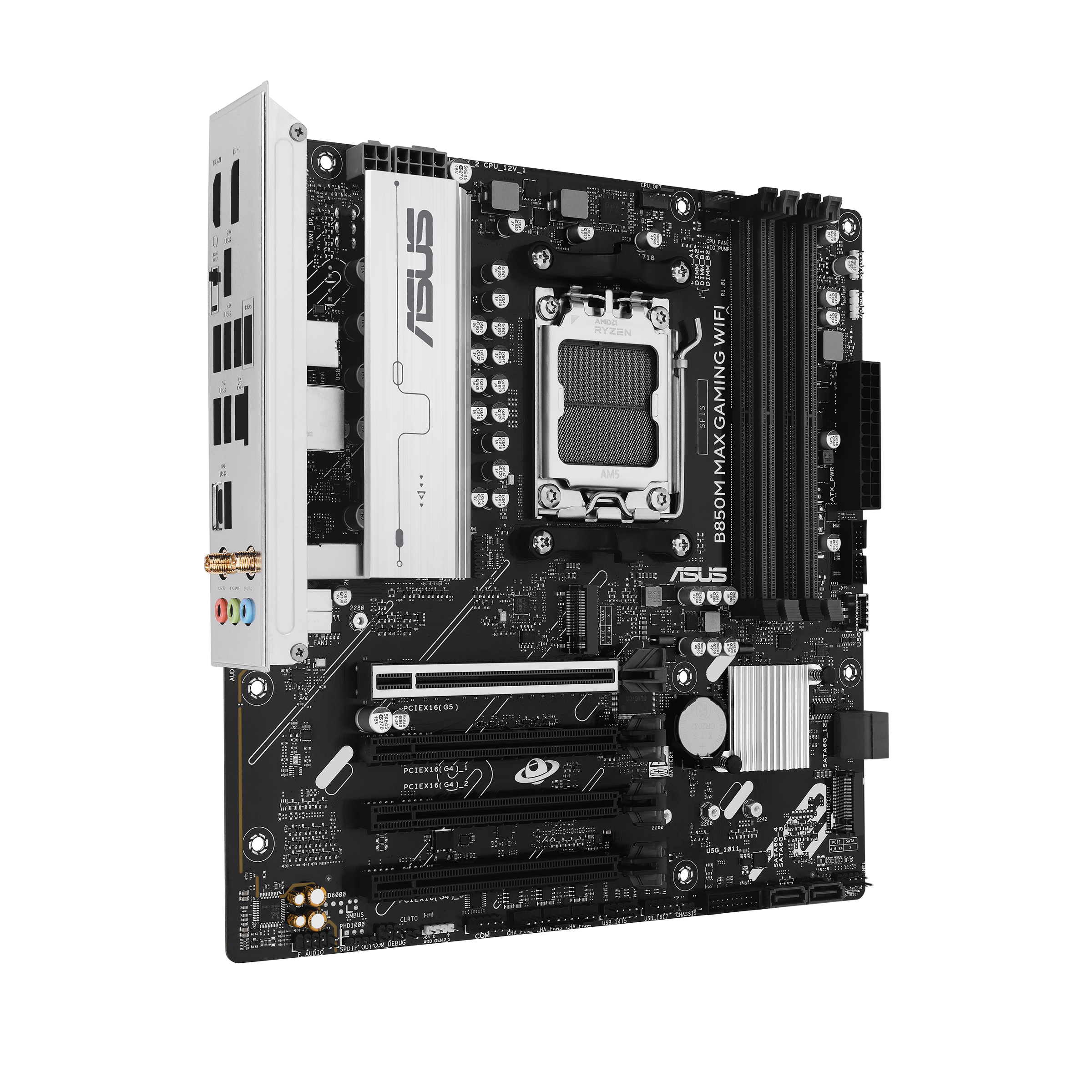 Bild von ASUS TUF GAMING B850M-E WIFI Mainboard Sockel AM5