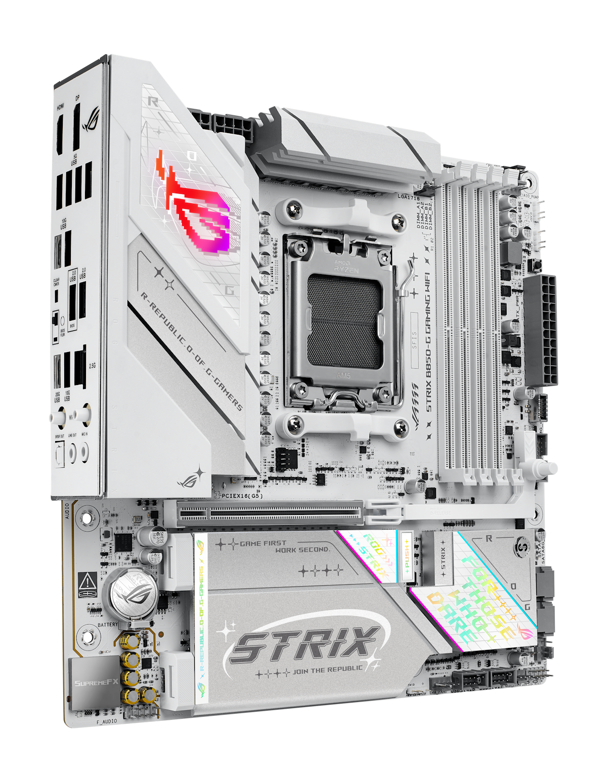 Bild von ASUS ROG STRIX B850-G GAMING WIFI Mainboard Sockel AM5