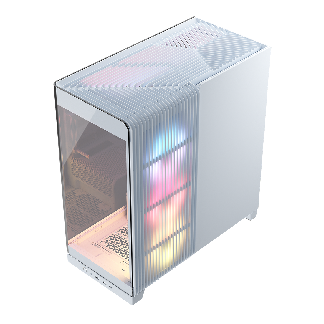 Bild von CORSAIR FRAME 4500X LX-R RGB LINK weiß | PC-Gehäuse