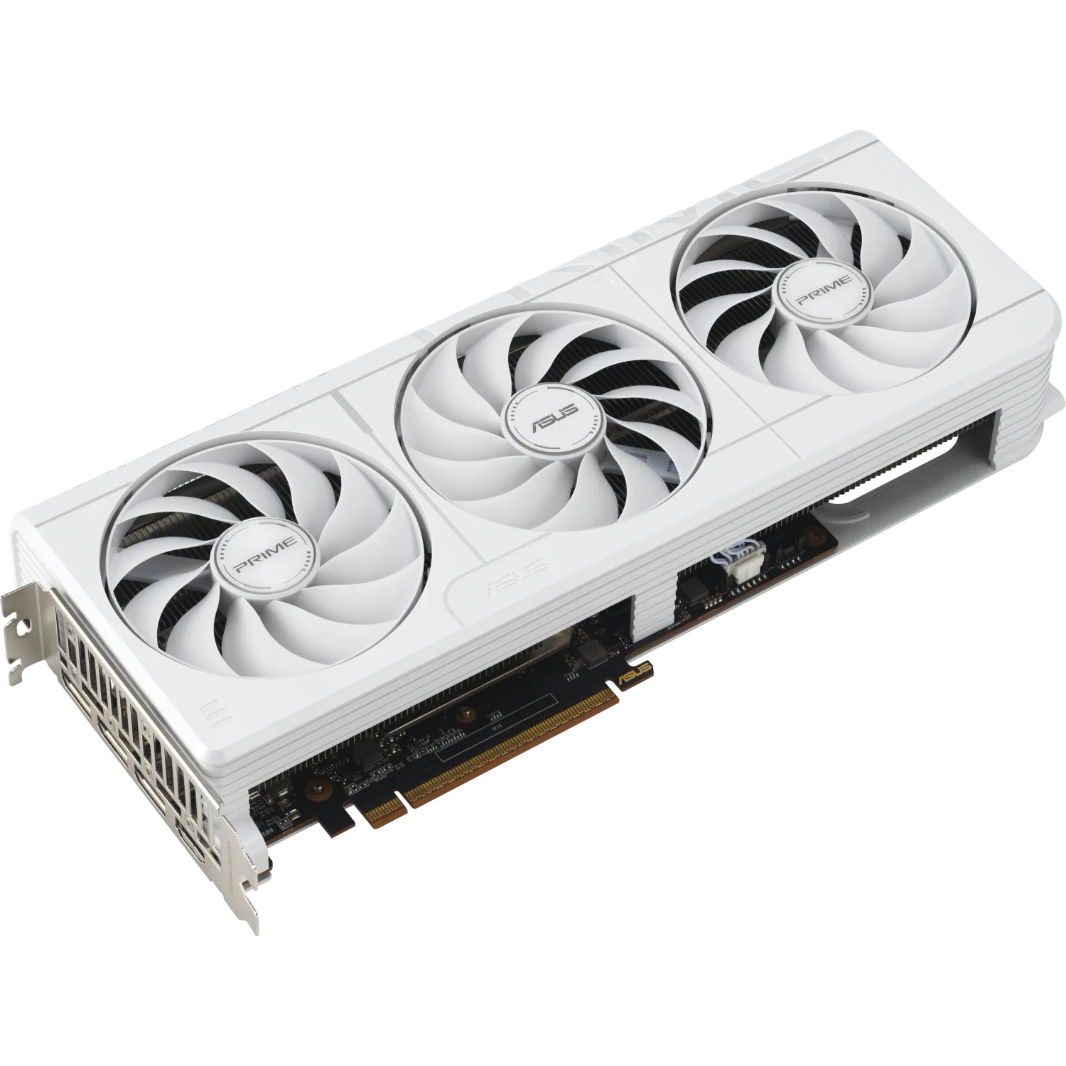 Bild von Asus PRIME Radeon RX 9070 XT 16GB WHITE Grafikkarte - 16GB GDDR6, HDMI, 3x DP
