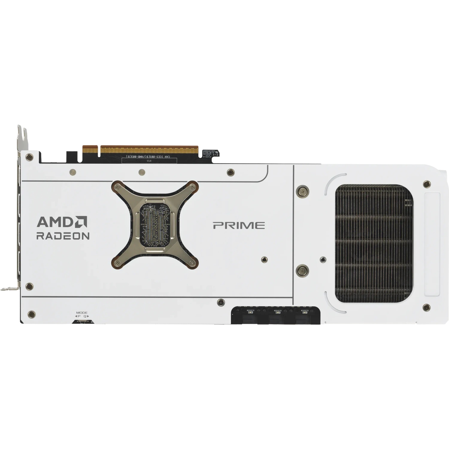 Bild von Asus PRIME Radeon RX 9070 XT 16GB WHITE Grafikkarte - 16GB GDDR6, HDMI, 3x DP