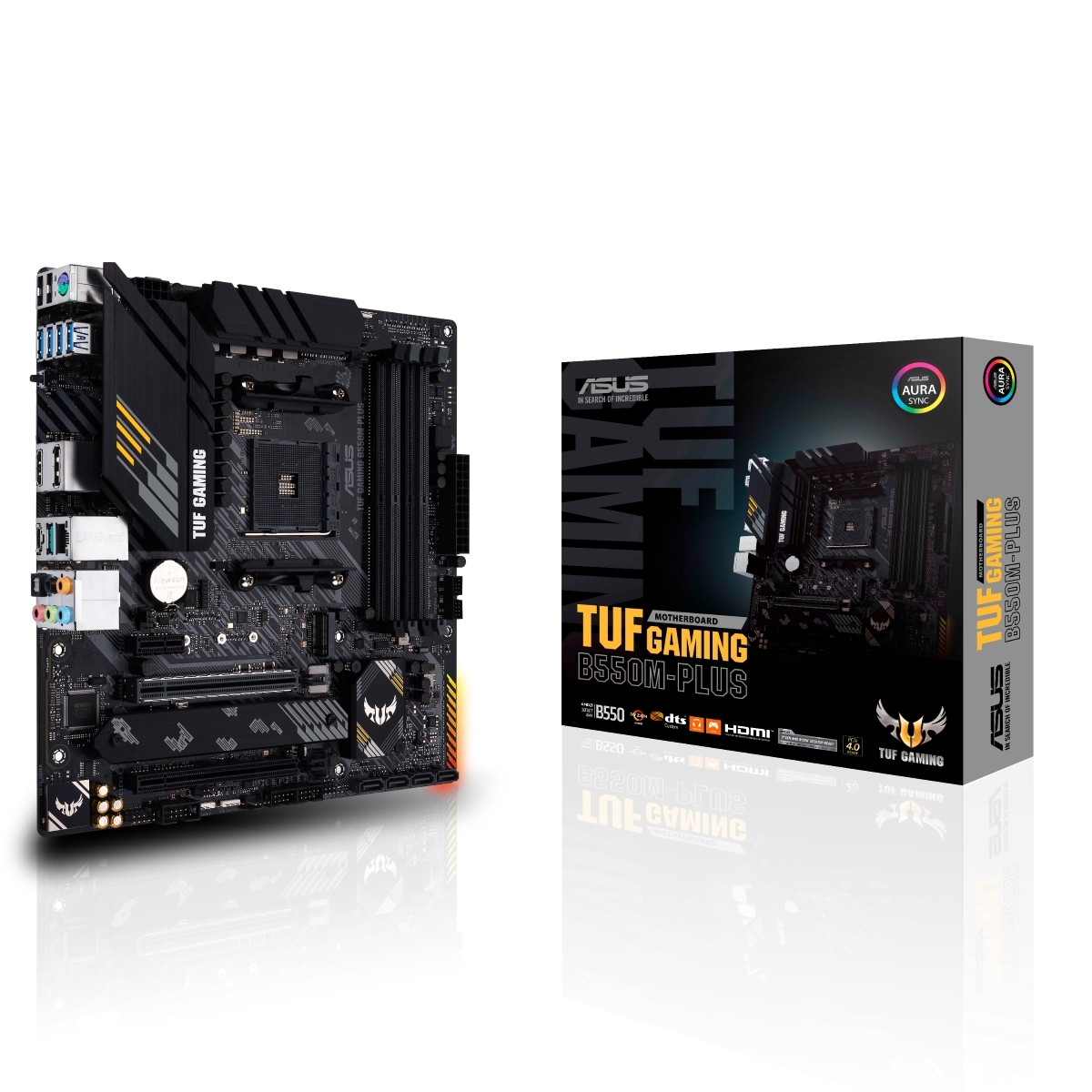Bild von ASUS TUF Gaming B550M-Plus Gaming Mainboard Sockel AM4