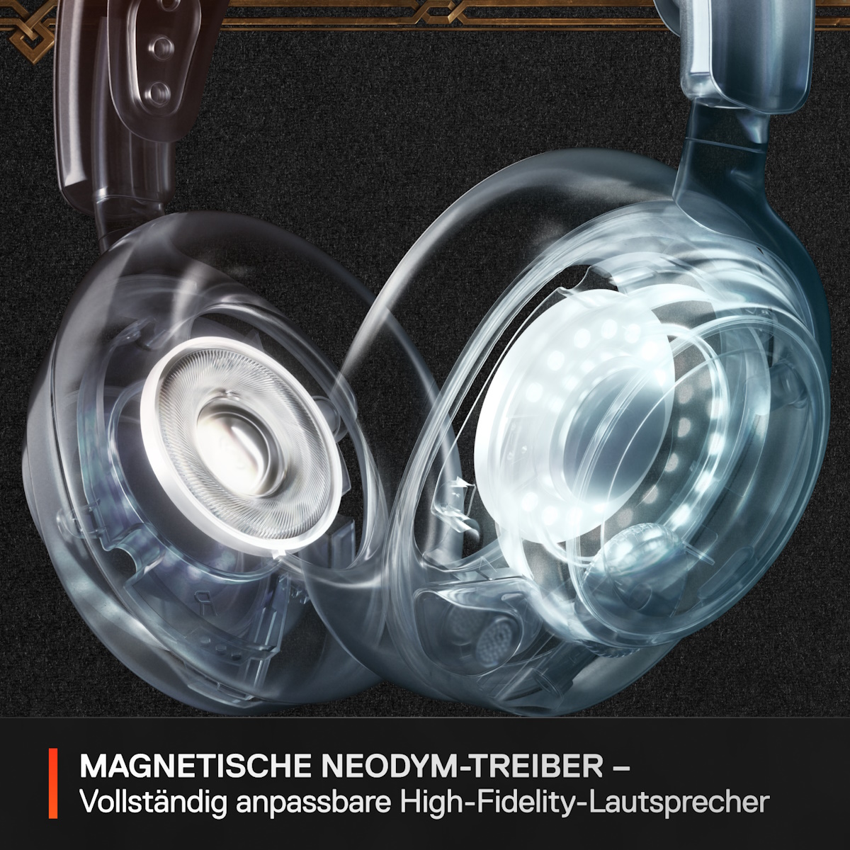 Bild von SteelSeries Arctis Nova 7 Wireless World of Warcraft Edition - kabelloses Gaming Headset mit Multi-System-Kompatibilität und 38 Std. Akkulaufzeit