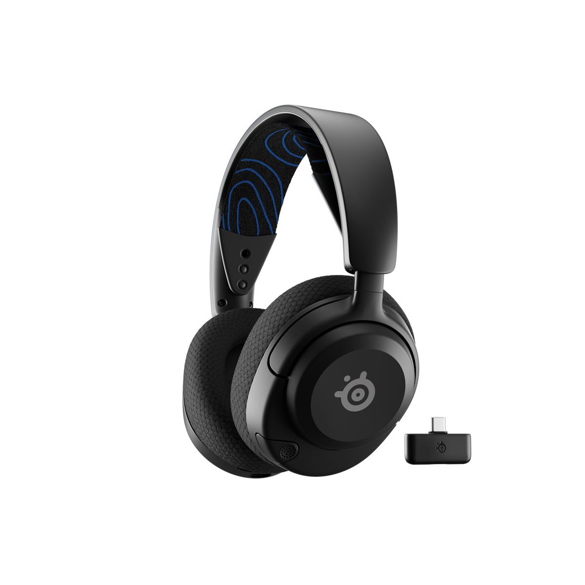 Bild von SteelSeries Arctis Nova 5P Wireless kabelloses Gaming Headset für PC, PlayStation, Switch und Mobilgeräte, ClearCast 2.X Mikrofon, 60 Stunden Akkulauf