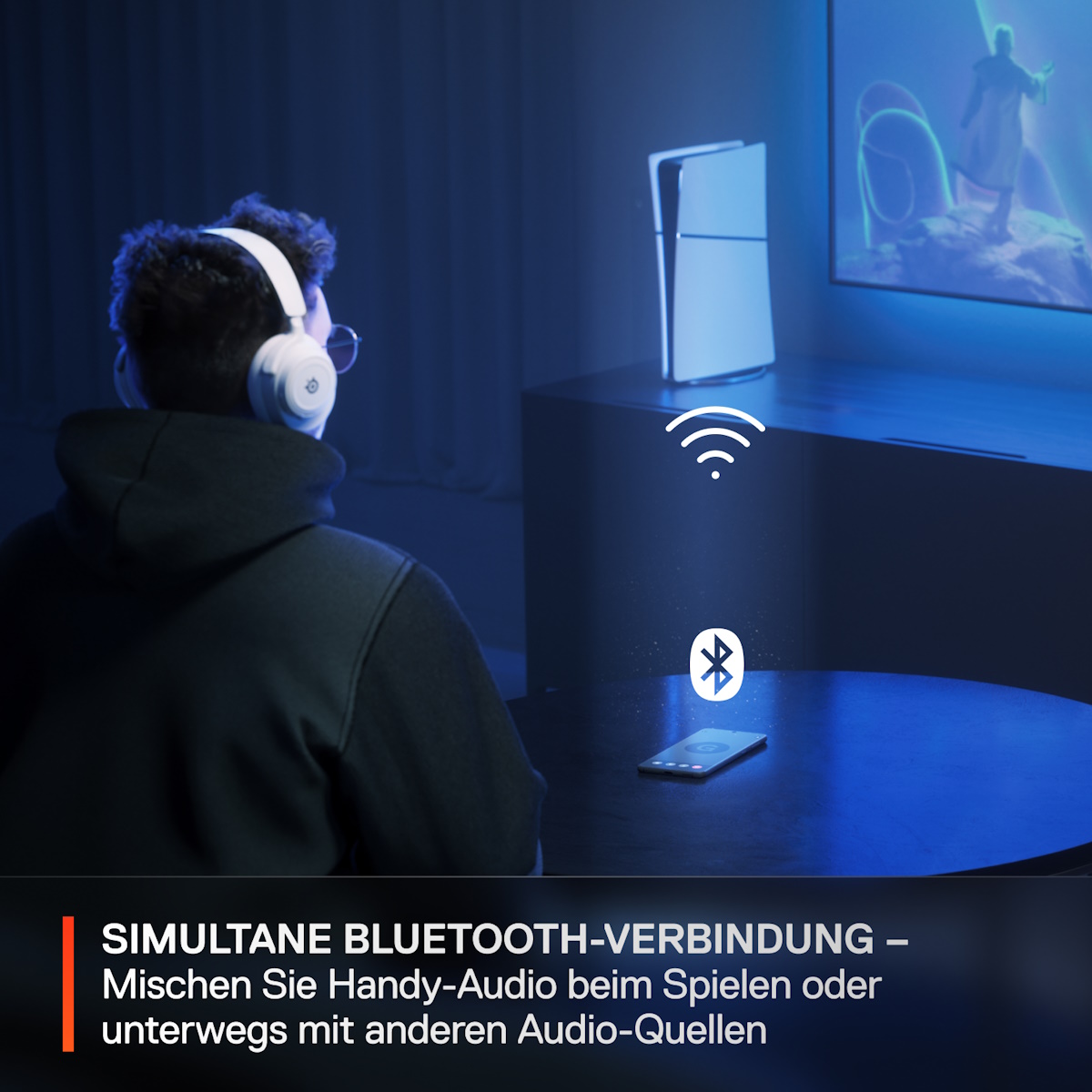 Bild von SteelSeries Arctis Nova 7 Wireless World of Warcraft Edi B-Ware - kabelloses Gaming Headset mit Multi-System-Kompatibilität und 38 Std. Akkulaufzeit