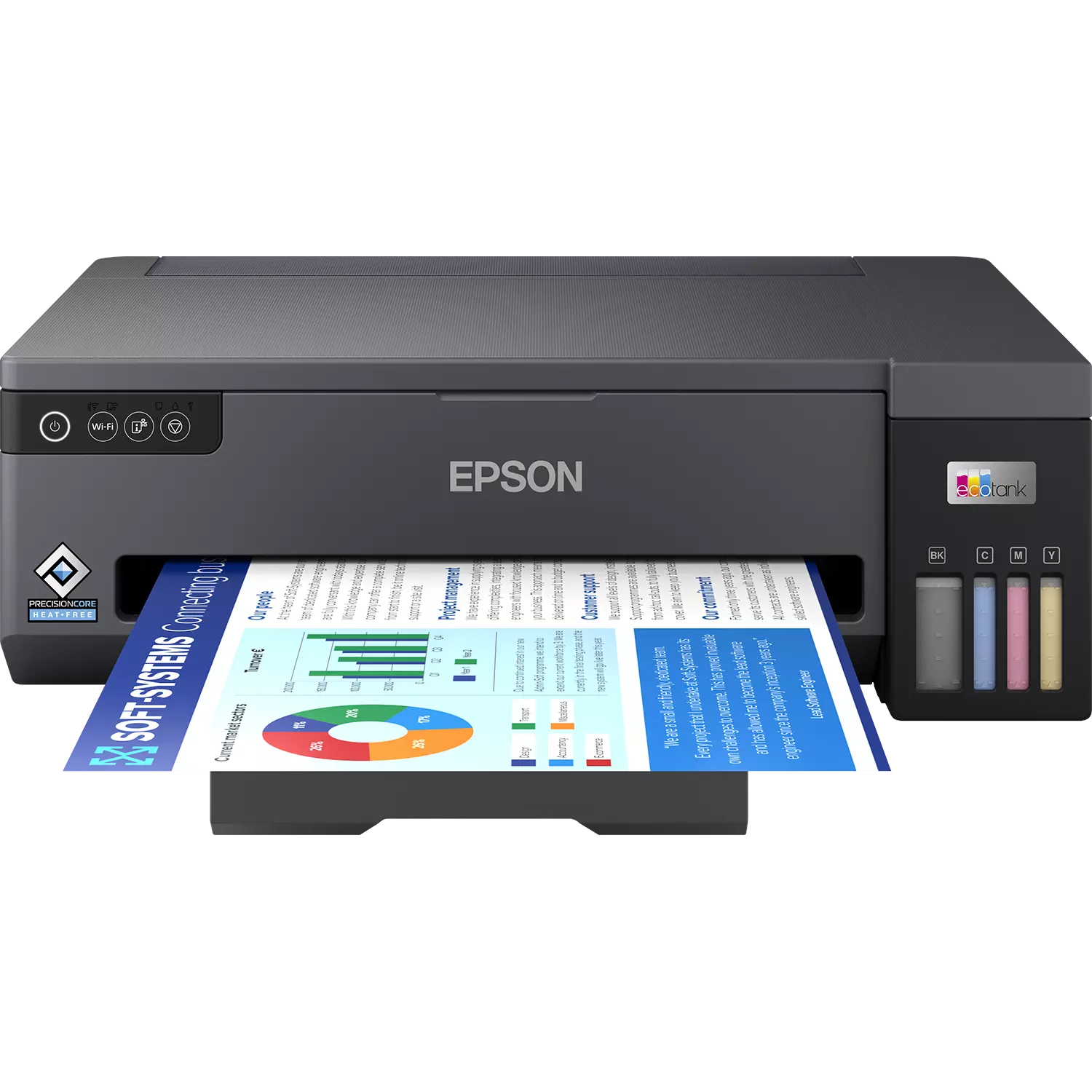 Bild von Epson EcoTank ET-14100 - A3-Tintentankdrucker B-Ware A3+, Drucker, USB, WLAN, Tintentanksystem