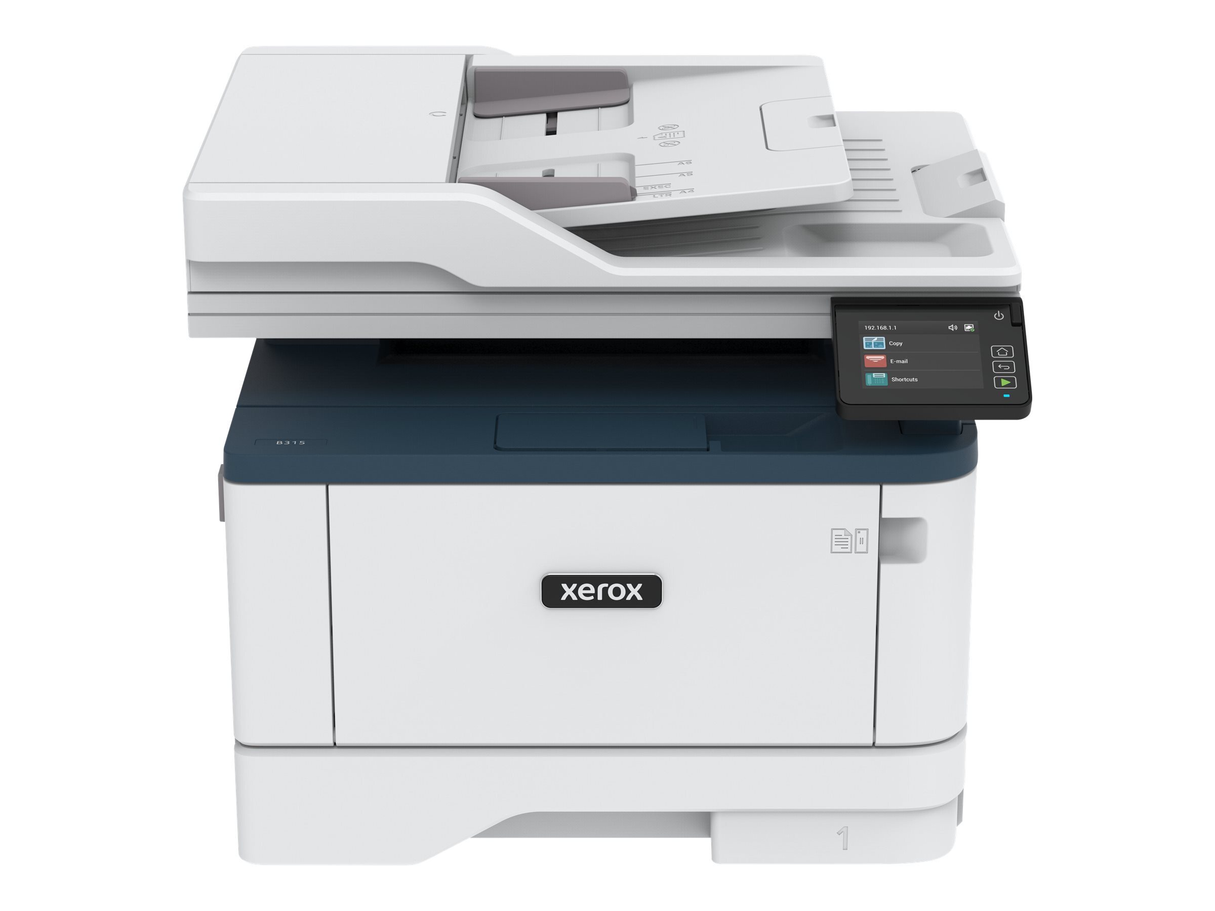 Bild von Xerox B315 Laser-Multifunktionsgerät S/W Xerox B315/DNI, A4, Laser, Monodruck, Kopieren/Drucken/Scannen/Faxen, 600 x 600 DPI, 40 Seiten pro Minute, Du