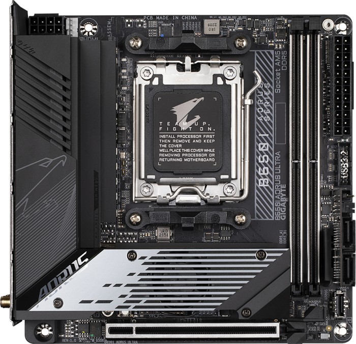 Bild von GIGABYTE B650I AORUS Ultra Mainboard