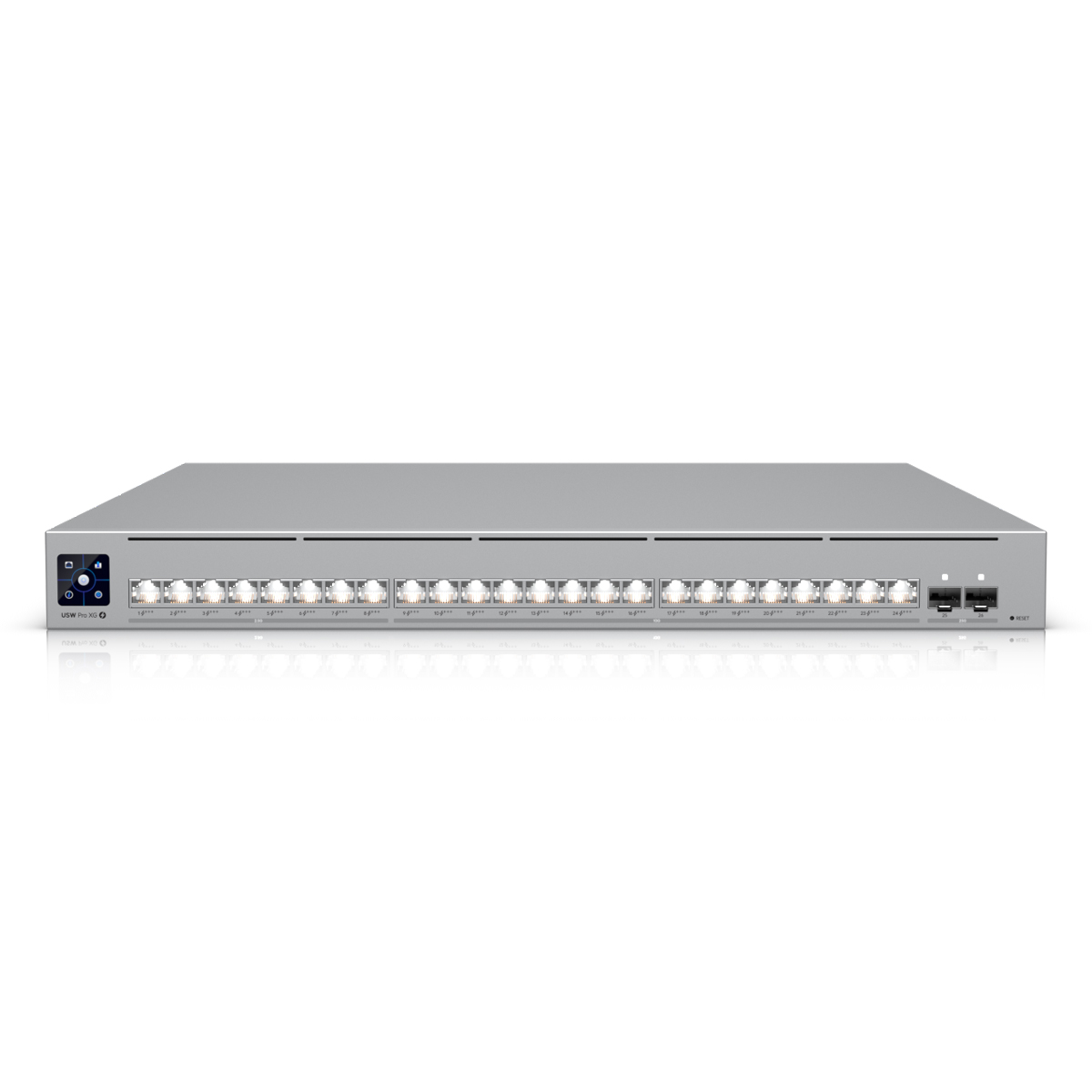 Bild von Ubiquiti Pro XG 24 PoE Managed Switch 2x 25G SFP28, 16x 10G Ethernet (PoE+++), 8x 2.5G Ethernet (PoE+++)