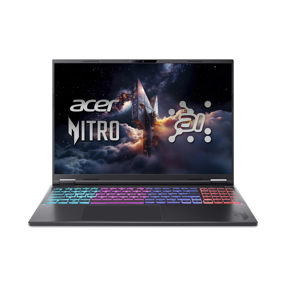Bild von Acer Nitro 16S AI (AN16S-61-R7CZ) Gaming/ Copilot+ PC 16,0" WQXGA, 180Hz, Ryzen AI R7-350 (50 TOPS), 32GB RAM, 1TB SSD, GeForce