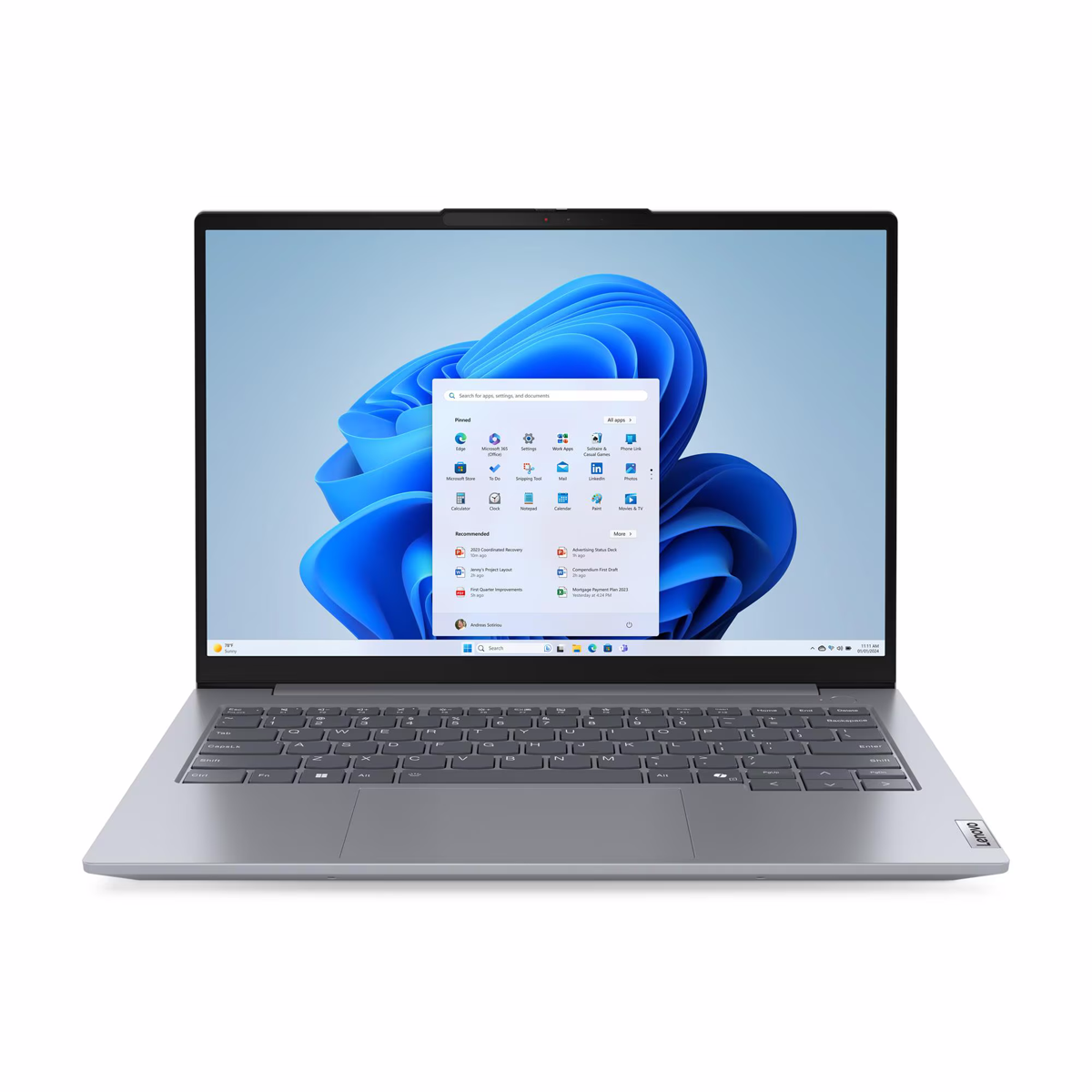 Bild von Lenovo ThinkBook 14 G7 21MV00B1GE - 14" WUXGA, AMD Ryzen™ 5 7535HS, 32GB, 512GB, Windows 11 Pro