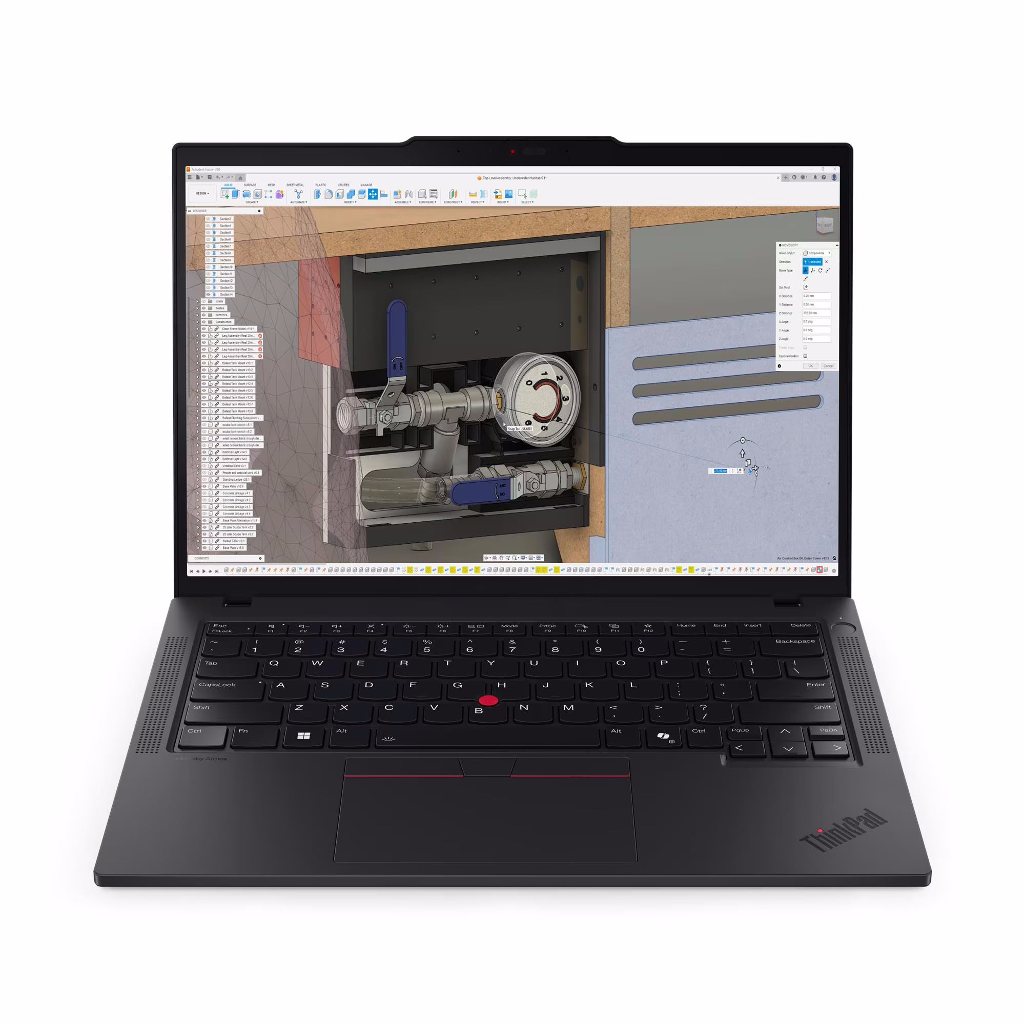 Bild von Lenovo ThinkPad P14s Gen6 - 21QL005RGE 14" 2.8K OLED Touch, AMD Ryzen AI 7 PRO 350, 64GB RAM, 2TB SSD, Windows 11 Pro