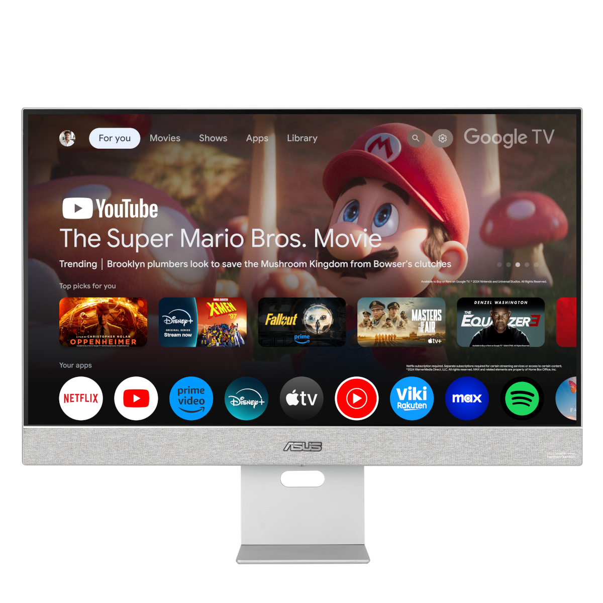 Bild von ASUS Business MS27UC 27" Smart Monitor - IPS, 4K UHD, 60Hz