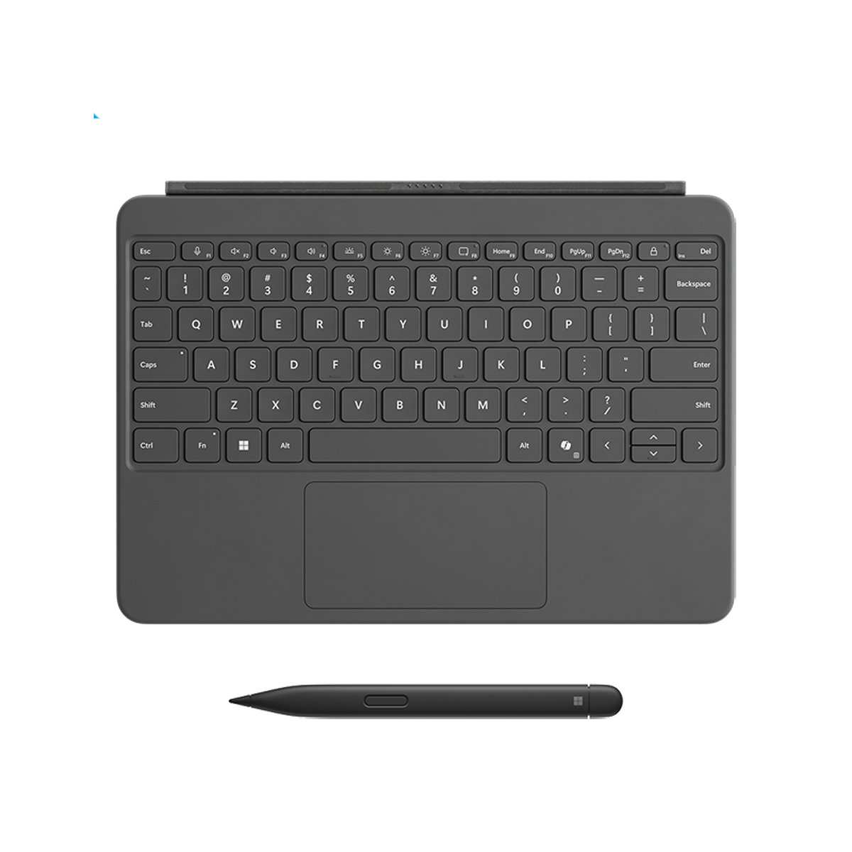 Bild von Microsoft Surface Pro 12" Keyboard mit Slim Pen, Anthraz B-Ware - platin