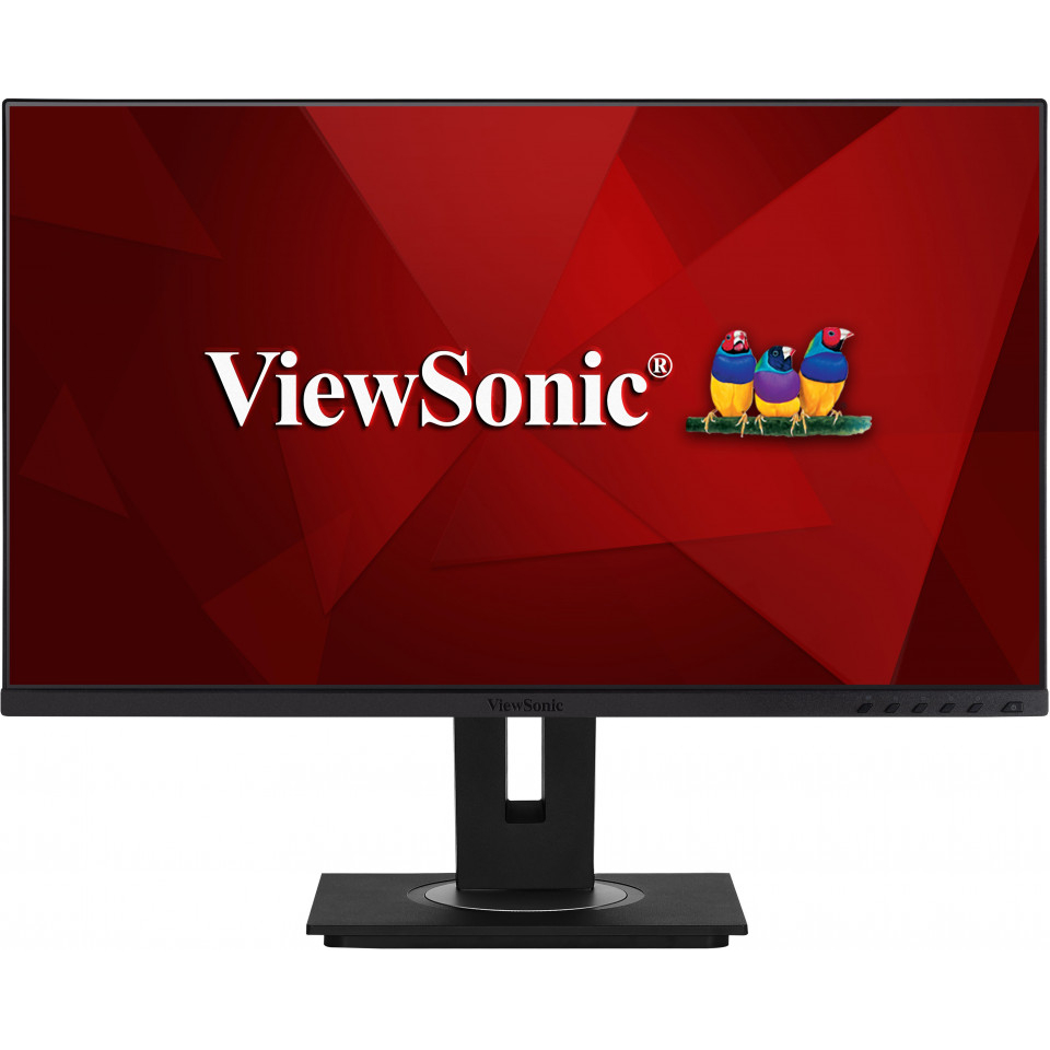 Bild von ViewSonic VG2748A-2 LED Office Monitor 68,58 cm (27 Zoll) Vielseitiger Standfuß und 3 Seiten rahmenlos, Full HD, 16:9, 5ms, IPS, 250cd/m², 60Hz, Displ
