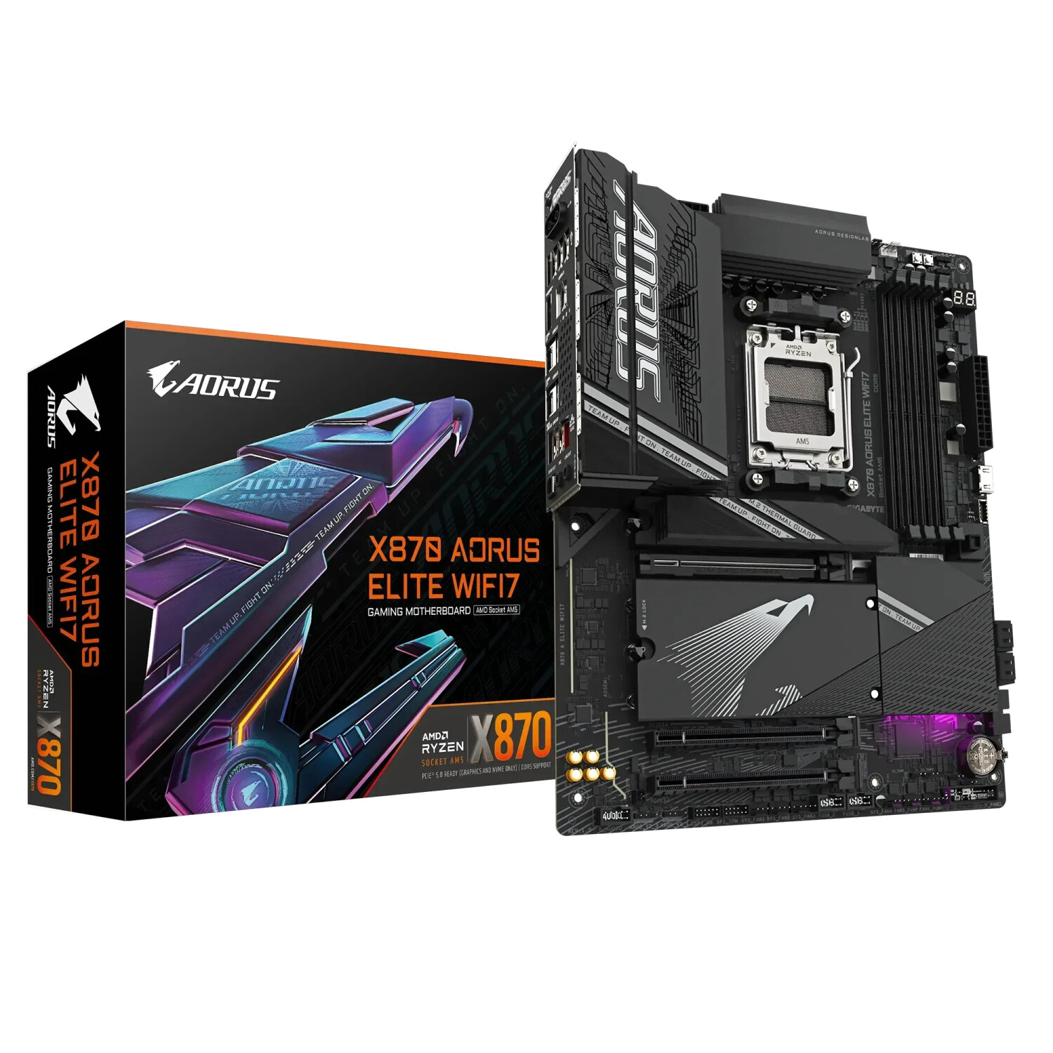 Bild von GIGABYTE X870 AORUS Elite WIFI7 Mainboard Sockel AM5 B-Ware