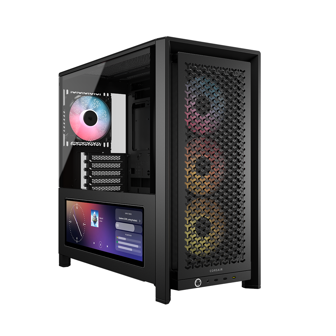 Bild von CORSAIR FRAME 4000D LCD RS ARGB Black | PC-Gehäuse