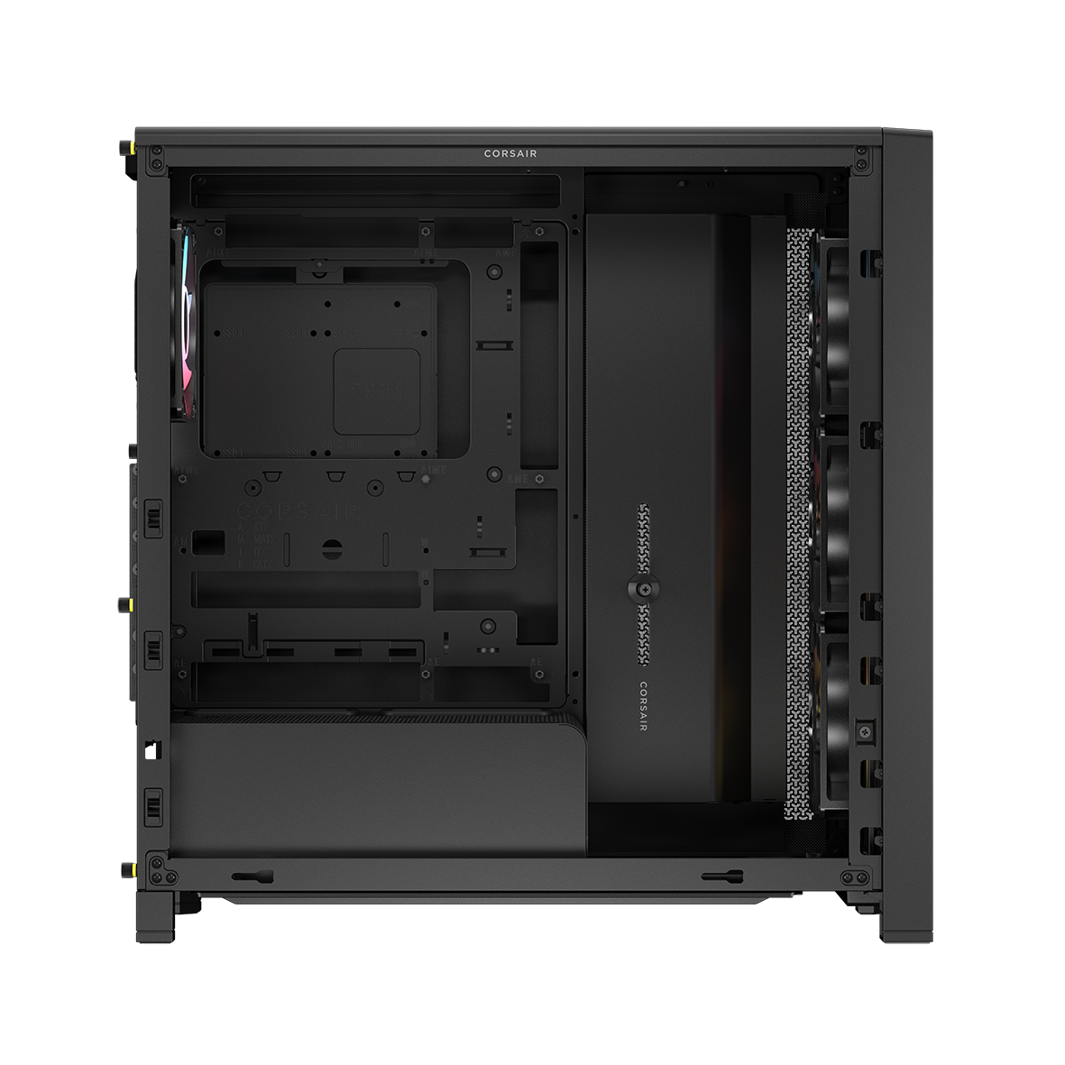 Bild von CORSAIR FRAME 4000D LCD RS ARGB Black | PC-Gehäuse