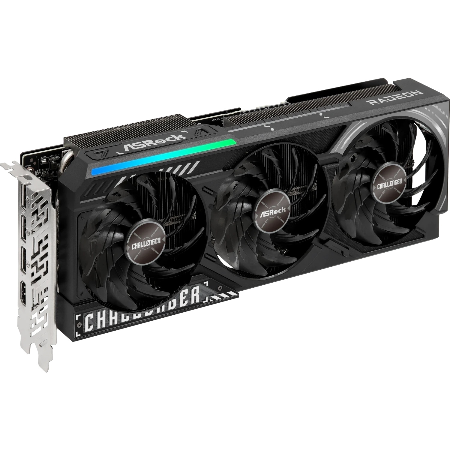 Bild von ASRock Radeon RX 9070 XT Challenger 16GB - 16GB GDDR6, 1x HDMI, 3x DP