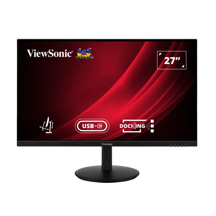 Bild von ViewSonic VG2709U-2K LED Office Monitor 68,58 cm (27 Zoll) Ergonomischer Standfuß und USB-C Dockingstation, QHD, 16:9, 4ms, IPS, 350cd/m², 100Hz