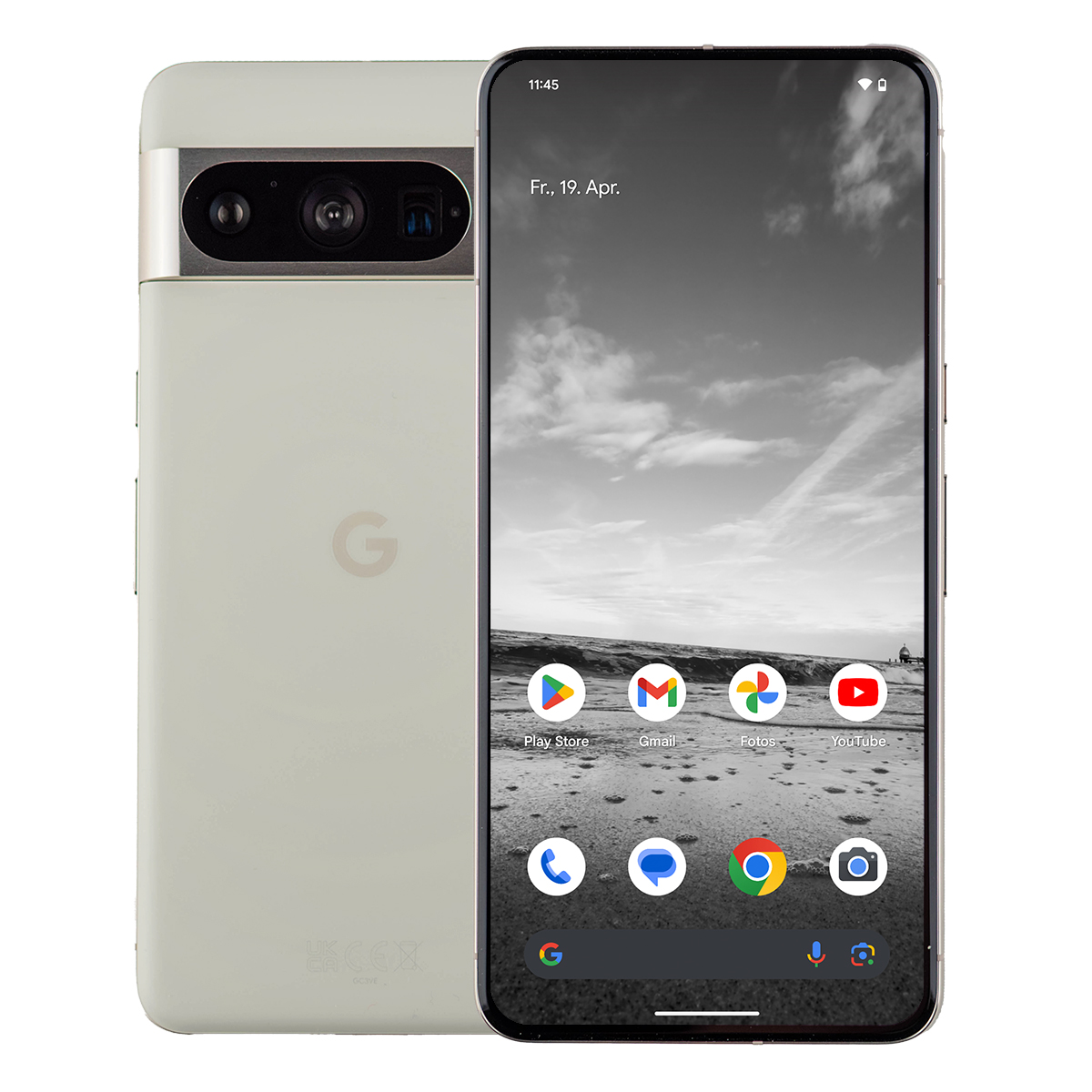 Bild von Google Pixel 8 Pro 512GB Porcelain 17cm (6,7") OLED Display, Android 14, 50MP Triple-Kamera
