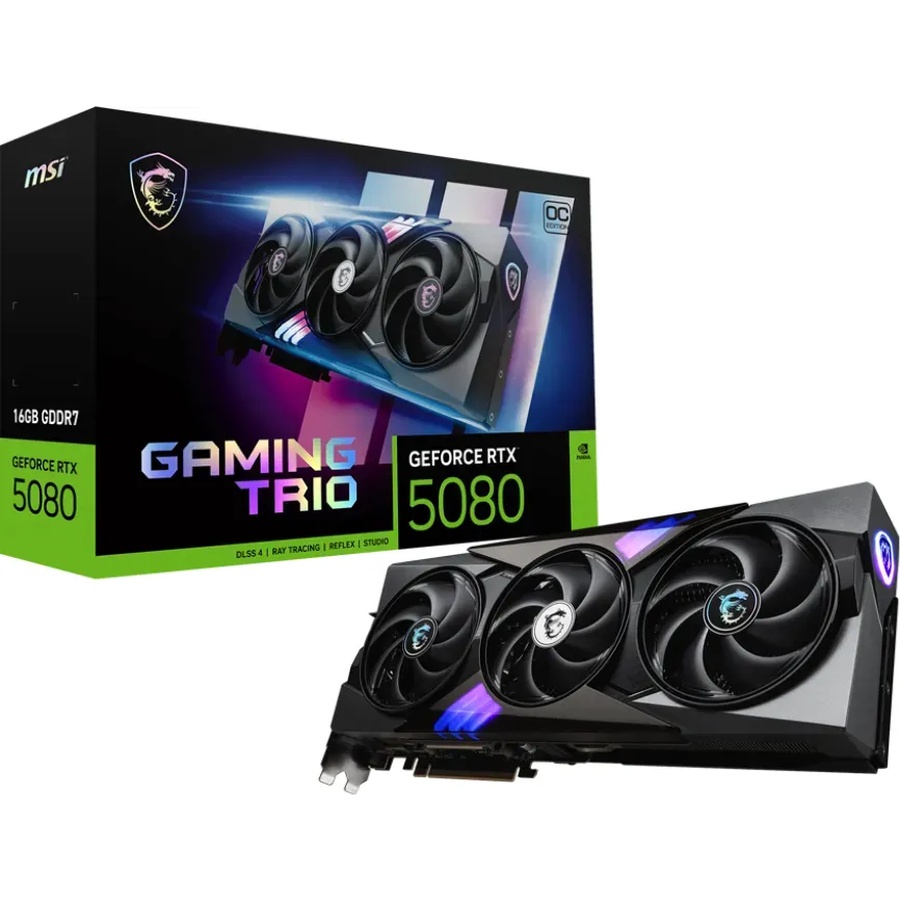 Bild von MSI GeForce RTX 5080 16GB Gaming Trio OC