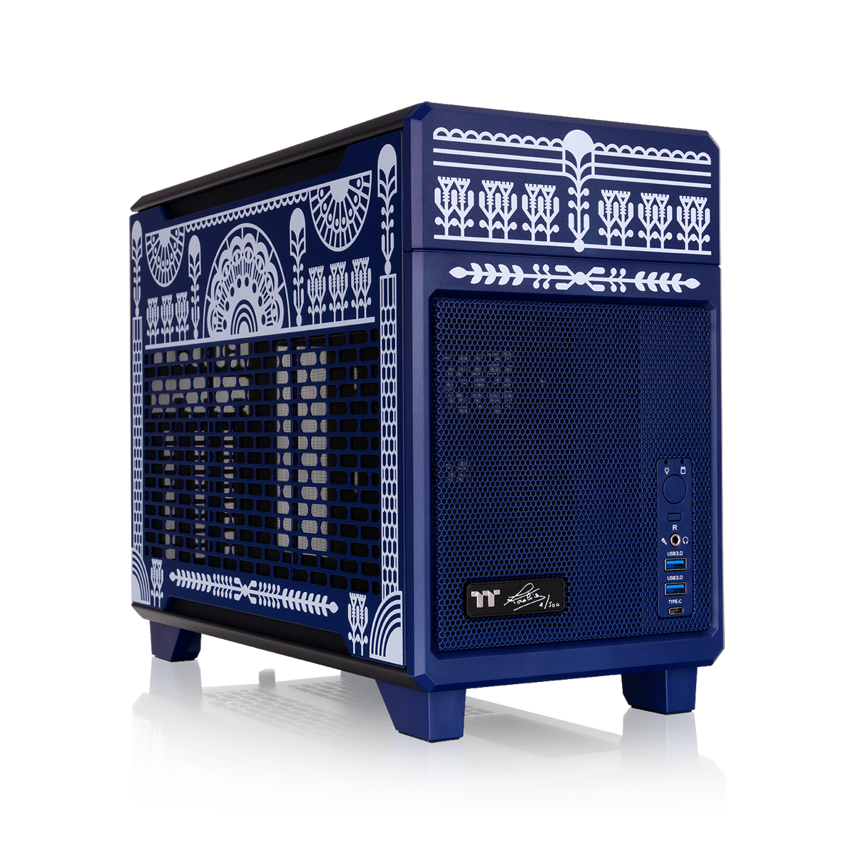 Bild von Thermaltake TR100 Koralie Edition Cobalt Blue | PC-Gehäuse