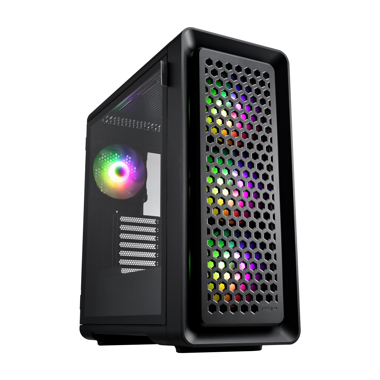 Bild von FSP CUT593P schwarz | PC-Gehäuse B-Ware