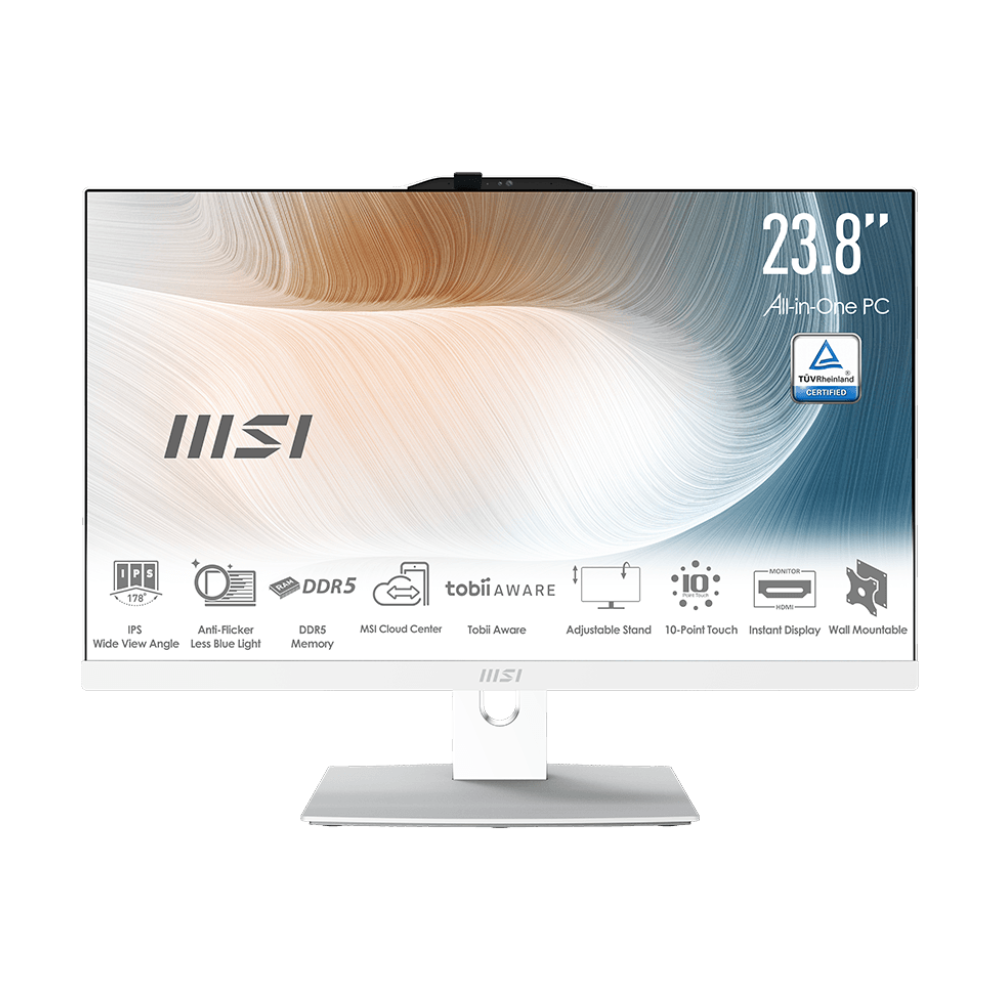 Bild von MSI Modern AM242TP 1M-1207DE All-in-One weiß