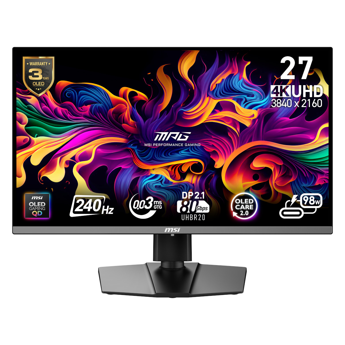 Bild von MSI MPG 272URXDE QD-OLED