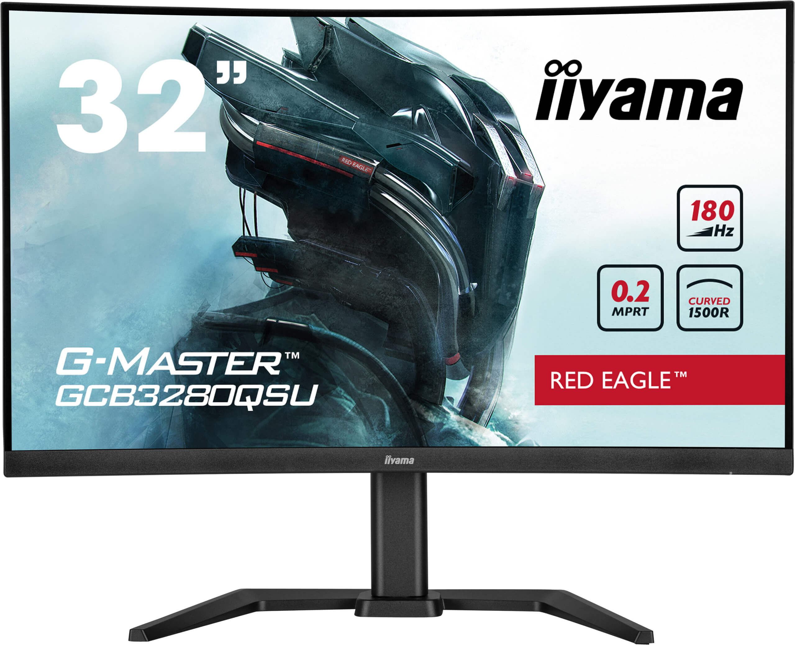 Bild von Iiyama G-Master GCB3280QSU-B2 Gaming Monitor - 180 Hz, HDMI, USB