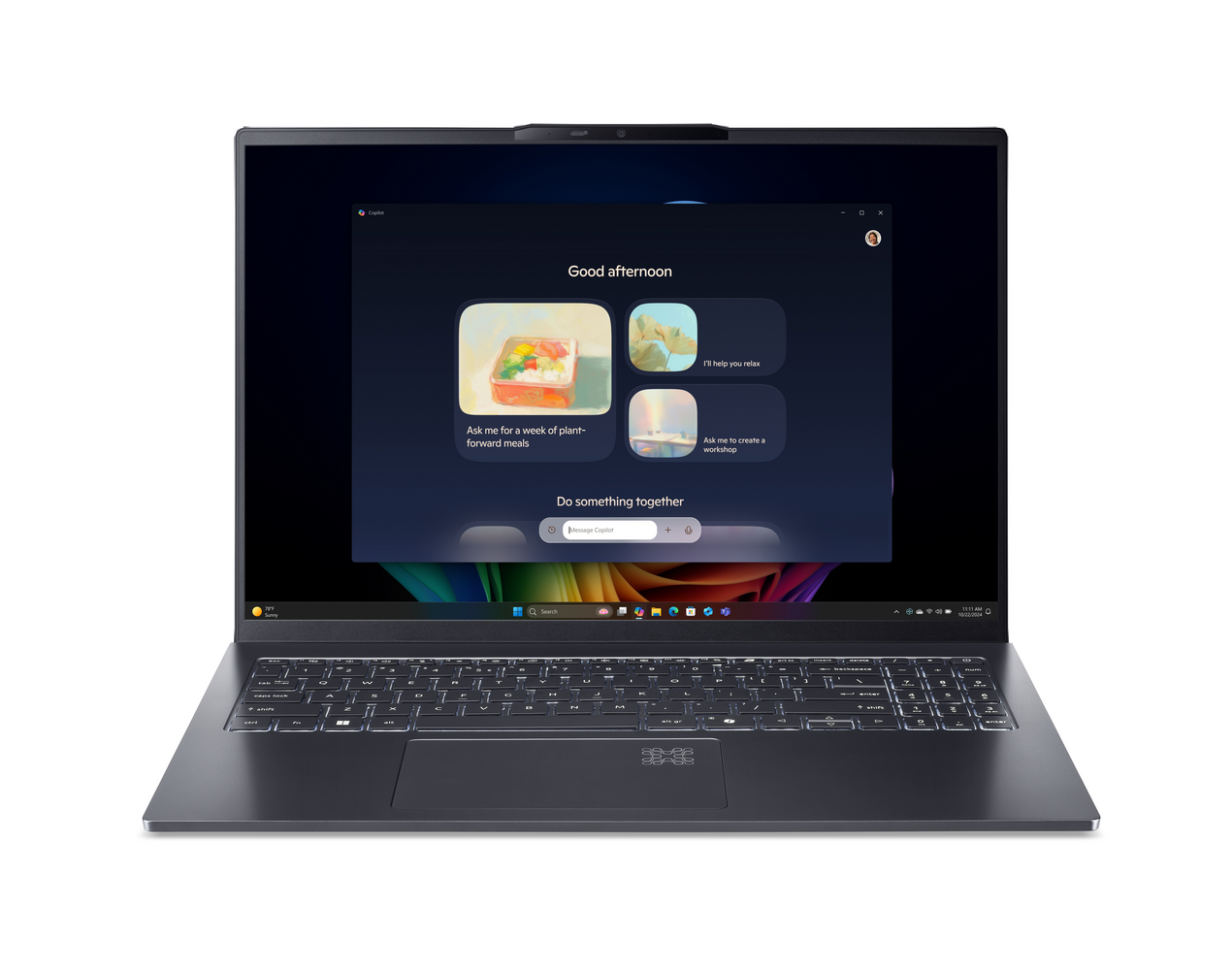 Bild von Acer Swift Go 16 AI OLED (SFG16-61-R6QV) Copilot+ PC