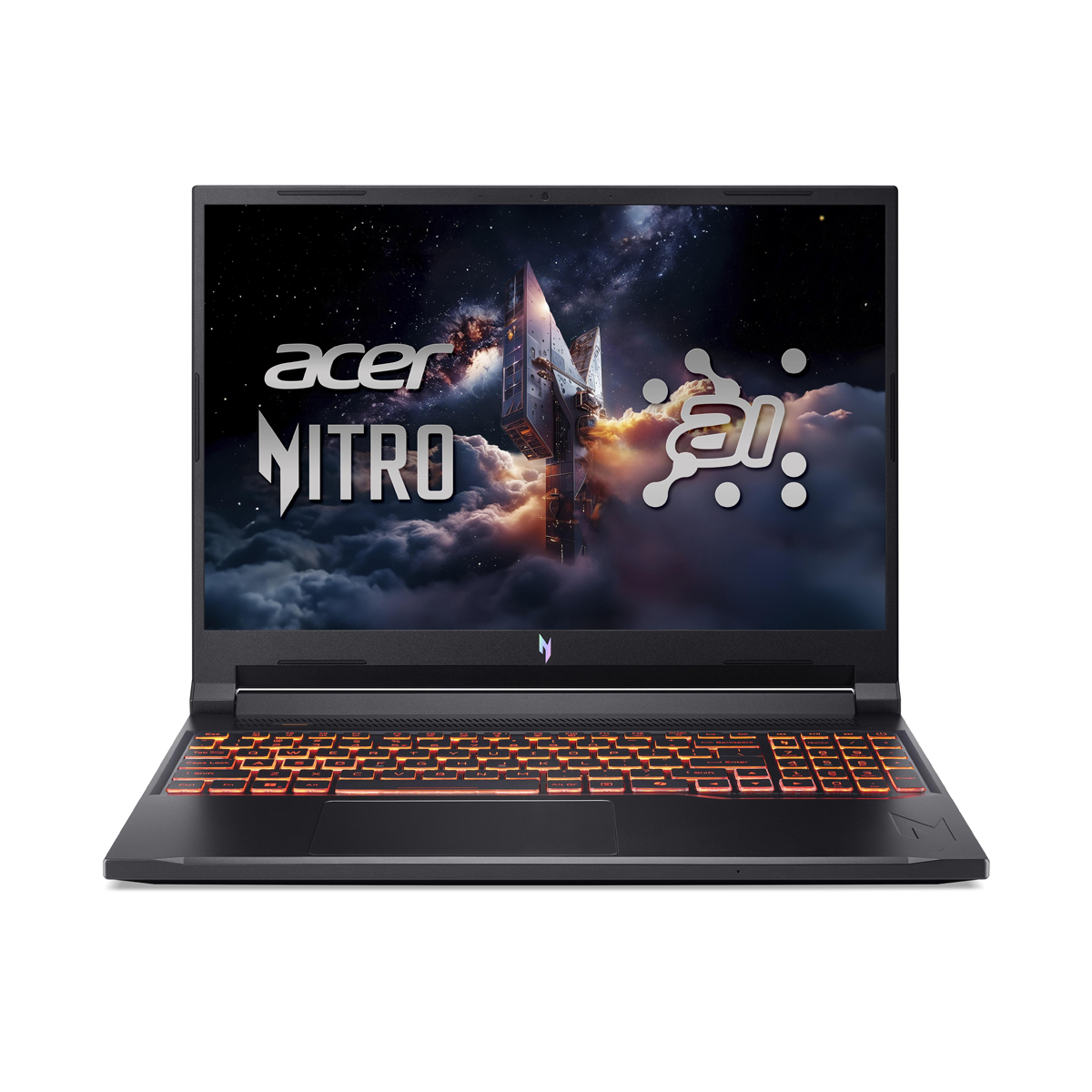 Bild von Acer Nitro V16 (ANV16-42-R860) Gaming 16,0" WUXGA, 180Hz, Ryzen R5-240 (16 TOPS), 16GB RAM, 1TB SSD, GeForce RTX5050, Windows 11