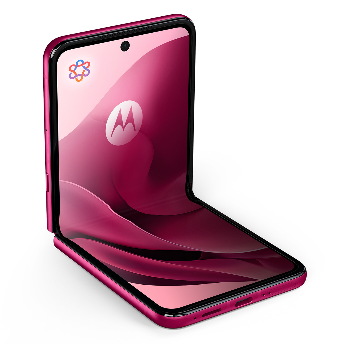 Bild von Motorola Razr 60 Ultra 512GB Cabaret 17,68cm (6,96") OLED Display, Android 15, Dual-Kamera, Faltbar