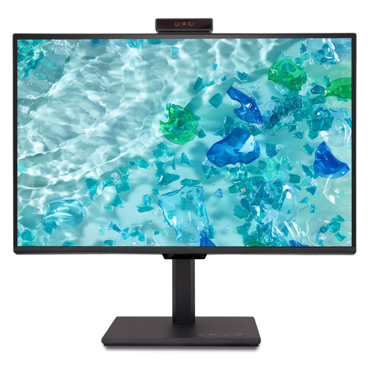 Bild von Acer Vero B8 (B248WE5wemiqprcuzx) 24" WUXGA Business Monitor 61,0 cm (24,0 Zoll), 300 cd/m², HDMI, Displayport, USB Hub, Audio Out, RJ45