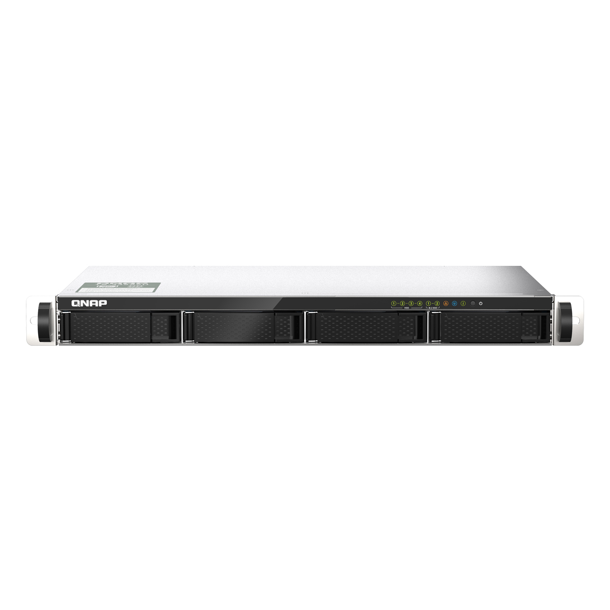 Bild von QNAP TS-435XeU-4G Rackmount-NAS 4-Bay [0/4 HDD/SSD, 2x 10GbE SFP+, 2x 2.5GbE, 4x USB-A, 4GB RAM]